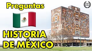 HISTORIA DE MÉXICO 120 Preguntas Examen UNIVERSIDAD [upl. by Dagnah606]