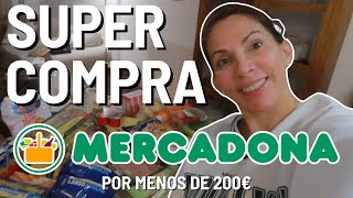 💸SUPER COMPRA EN MERCADONA 🛒 POR MENOS DE 200€ 💸  ALIMENTACIÓN 🥑🫘🥕 compramercadona [upl. by Suidaht]