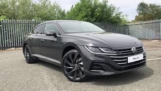 Volkswagen Arteon 20 TDI RLine Urano Grey New Car  Wrexham Volkswagen [upl. by Troxell]