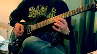 Blood Incantation  Obliquity of the Ecliptic   guitar cover  first half [upl. by Elahcim]