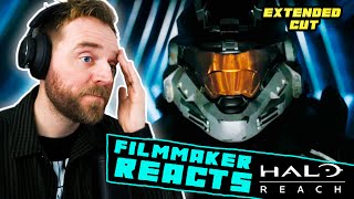 FILMMAKER REACTS HALO REACH DELIVER HOPE EXTENDED LIVE ACTION TRAILER [upl. by Aicirtel]