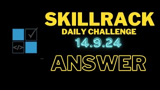 Skillrack daily challenge python solution coding skillrack python codingchallenges [upl. by Arratal]