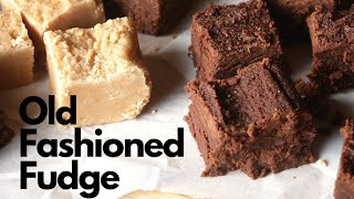 Old Fashioned Fudge traditional recipeno marshmallows [upl. by Fulks]