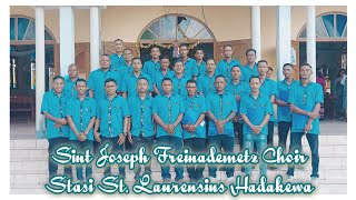 Sujud dan Sembah  Sint Joseph Freinademetz Choir Stasi St Laurensius Hadakewa [upl. by Dirraj]