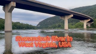 Shenandoah River in West Virginia USA [upl. by Lehcer]