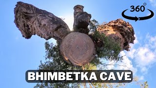 BHIMBETKA CAVE 360° VIEW  VIRTUAL VLOGGING  2023 [upl. by Efal]