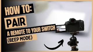 How to Pair a Remote to your Switch Beep Mode [upl. by Jobey]