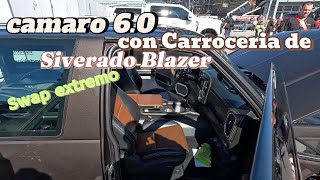 Camaro 60 carroceria de Silverado Blazer Tahoe 2 pts [upl. by Hgieleak3]