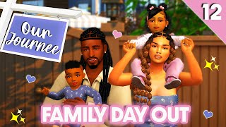 ⭐OUR JOURNEE 💛12 FAMILY DAY OUT💛 The Sims 4 [upl. by Ennoryt]