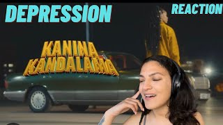 Kanina Kandalama  Depression ft Styve Ace amp Triiga Ace  MUSIC VIDEO REACTION 😔 [upl. by Cathleen]