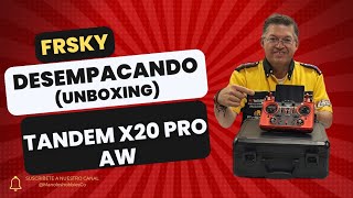 FRSKY TANDEM X20PRO AW DESEMPACANDOLO UNBOXING [upl. by Eelek]