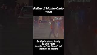 Monte Carlo 1993 Short 6 classicrally automobile rallycar [upl. by Ahsimaj921]