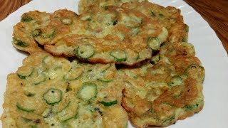 Tortang Okra l How to cook tortang okra [upl. by Trixie981]