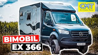 BESTES WeltreiseWohnmobil Allrad Sprinter Wohnmobil 4x4 Bimobil EX 366 [upl. by Solley689]