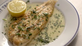 How To Make Sole Meunière With Chef Ludo Lefebvre [upl. by Luke]