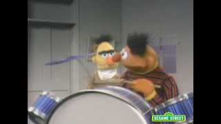 Sesame Street Bert amp Ernie Play Drums [upl. by Adi]