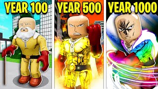 1000 YEARS As ONE PUNCH MAN Roblox [upl. by Mccartan569]