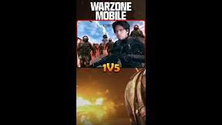 INTENSE 1v5 warzonemobileclips warzonemobile [upl. by Kariv]