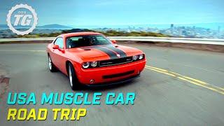 USA Muscle Car Road Trip  Part 1 Drag Racing in Reno  Top Gear  BBC [upl. by Moriarty852]