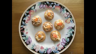 Tuna Egg Canapes Recipe [upl. by Nnaxor]