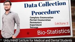 Data collection Procedure in BiostatisticsFull concepts and exercise For Medicalamp Dental Students [upl. by Hannazus]