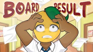 BOARD RESULTS marks reveal 😢  Hindi Animation  Mango Boi [upl. by Costanza297]