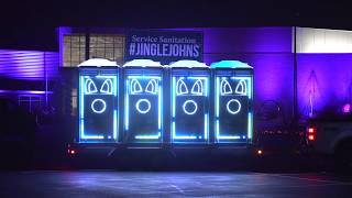 The Service Sanitation Jingle Johns  Disco Santa  2018 [upl. by Roselba]