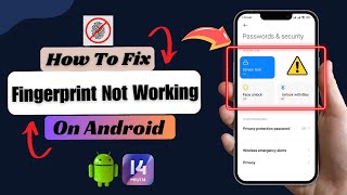 How To Fix Fingerprint Sensor Not Working  Fingerprint Problem On Android [upl. by Sou]