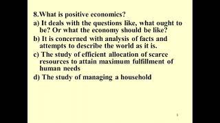 Freshman Economics mid exam Chapter 1 [upl. by Treiber]