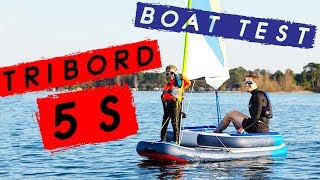 NEW INFLATABLE DINGHY How does the Tribord 5S compare to a traditional dinghy [upl. by Euqinoj]