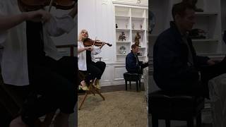 How Jazz Musicians Play “Happy Birthday” for Their Friends 🎻🎹 Jazz Violin amp Piano [upl. by Inatirb]