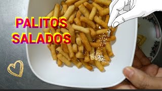 Como hacer palitos salados en casa [upl. by Airednaxela779]