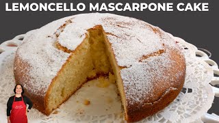 Irresistible Lemon Mascarpone Cake  Easy Baking Tutorial [upl. by Witty674]