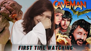 I learned a new language today Caveman 1981 MOVIE REACTION first time watching Ringo Starr [upl. by Layod733]