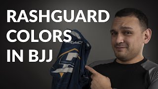 Does Rash Guard Color Matter in BJJ Training amp Competition [upl. by Ahsitram]