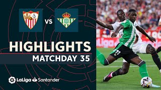 Resumen de Sevilla FC vs Real Betis 00 [upl. by Filip]