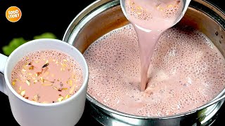 Authentic Kashmiri Chai Recipe Pink Tea No artificial color Recipe by Samina Food Story [upl. by Nnagrom]