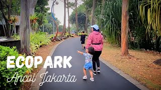 Lari Pagi Estetik di Ecopark Ancol Jakarta [upl. by Rowland]