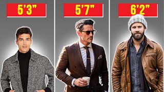 How To Dress For Your Height Most Men Ignore This [upl. by Ilan]