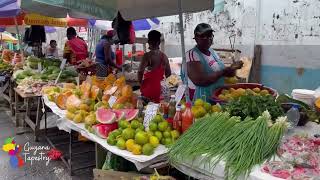 Saturday morning Stabroek market and Water Street [upl. by Thaxter333]