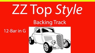 ZZ Top Style Backing Track [upl. by Myles]