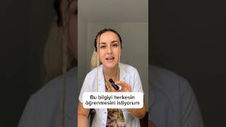 Bu bilgiyi herkes öğrenmeli cilt dermatolog [upl. by Drareg]