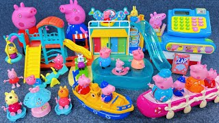 11 Minutes Satisfying with Unboxing Cute Peppa Pig Swimming Pool Toys Collection ASMR  Review Toys [upl. by Dihahs]