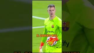 Victor Valdes vs Ter Stegen futbol fcbarcelona barça [upl. by Skolnik]