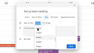 How to Create a Task in Google Calendar [upl. by Alys]