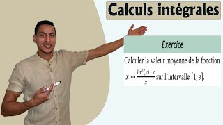 calcul intégral 2 bac exercices  la valeur moyenne integrale 2 bac [upl. by Block884]