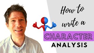 How to write a character analysis  Englisch Abitur Vorbereitung [upl. by Airan]