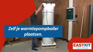 DIY Zelf je Atlantic warmtepompboiler plaatsen met Easykit [upl. by Idaline]