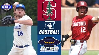 2 Stanford vs UCSB Highlights  Regionals Elimination Game  2022 College Baseball Highlights [upl. by Irek]