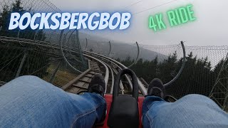 POV Ride Alpine Coaster Bocksbergbob in Hahnenklee Goslar  Harz Mountain Coaster Sommerrodelbahn [upl. by Frum]